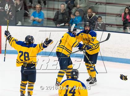 Thumbnail 3 in Reading Memorial vs Arlington Catholic ( MIAA Division 1 North Semifinal) photogallery.