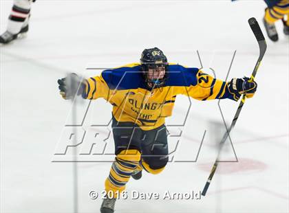 Thumbnail 3 in Reading Memorial vs Arlington Catholic ( MIAA Division 1 North Semifinal) photogallery.