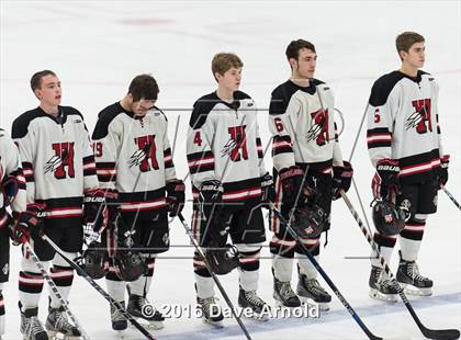 Thumbnail 2 in Reading Memorial vs Arlington Catholic ( MIAA Division 1 North Semifinal) photogallery.
