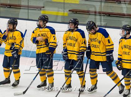 Thumbnail 2 in Reading Memorial vs Arlington Catholic ( MIAA Division 1 North Semifinal) photogallery.