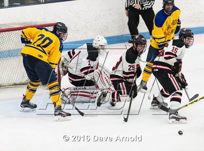 Thumbnail 2 in Reading Memorial vs Arlington Catholic ( MIAA Division 1 North Semifinal) photogallery.