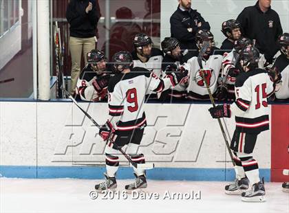 Thumbnail 1 in Reading Memorial vs Arlington Catholic ( MIAA Division 1 North Semifinal) photogallery.