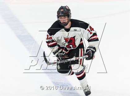 Thumbnail 3 in Reading Memorial vs Arlington Catholic ( MIAA Division 1 North Semifinal) photogallery.
