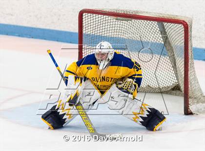 Thumbnail 3 in Reading Memorial vs Arlington Catholic ( MIAA Division 1 North Semifinal) photogallery.