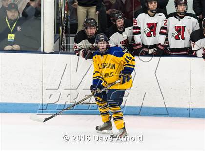 Thumbnail 3 in Reading Memorial vs Arlington Catholic ( MIAA Division 1 North Semifinal) photogallery.