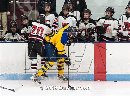 Thumbnail 2 in Reading Memorial vs Arlington Catholic ( MIAA Division 1 North Semifinal) photogallery.