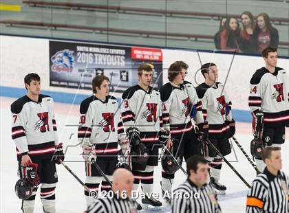Thumbnail 1 in Reading Memorial vs Arlington Catholic ( MIAA Division 1 North Semifinal) photogallery.