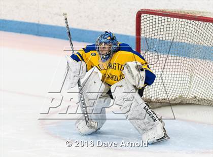 Thumbnail 1 in Reading Memorial vs Arlington Catholic ( MIAA Division 1 North Semifinal) photogallery.