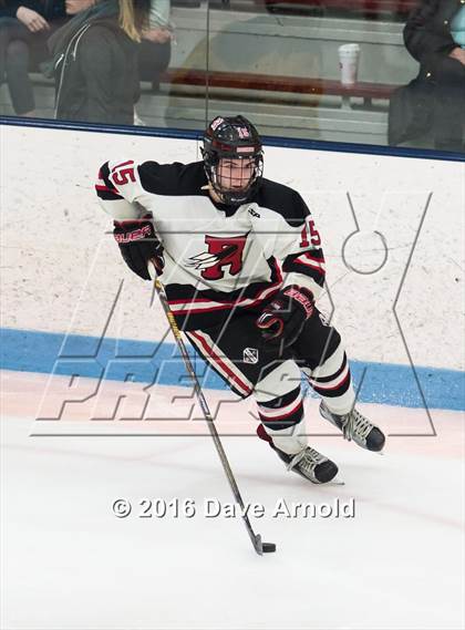 Thumbnail 3 in Reading Memorial vs Arlington Catholic ( MIAA Division 1 North Semifinal) photogallery.