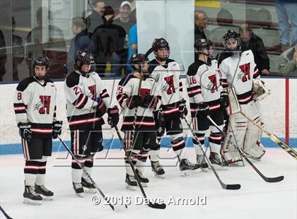 Thumbnail 3 in Reading Memorial vs Arlington Catholic ( MIAA Division 1 North Semifinal) photogallery.