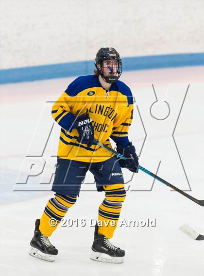 Thumbnail 3 in Reading Memorial vs Arlington Catholic ( MIAA Division 1 North Semifinal) photogallery.