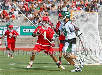 Thumbnail 3 in Cathedral Catholic vs. Coronado (CIF SDS D2 Final) photogallery.