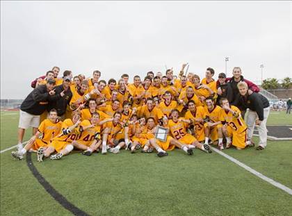 Thumbnail 2 in Cathedral Catholic vs. Coronado (CIF SDS D2 Final) photogallery.