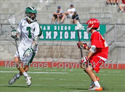 Thumbnail 3 in Cathedral Catholic vs. Coronado (CIF SDS D2 Final) photogallery.