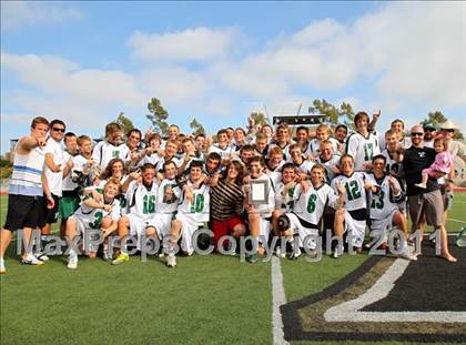 Thumbnail 3 in Cathedral Catholic vs. Coronado (CIF SDS D2 Final) photogallery.