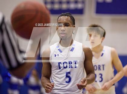 Thumbnail 2 in Port Washington vs Oceanside Varsity photogallery.