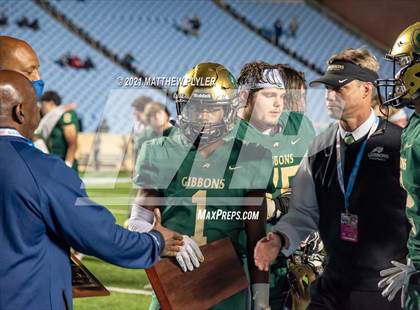 Thumbnail 3 in Cardinal Gibbons vs. Grimsley (2 of 2 - NCHSAA 4A Final - Pre-Game, Post-Game, and Awards) photogallery.