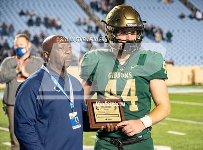 Thumbnail 3 in Cardinal Gibbons vs. Grimsley (2 of 2 - NCHSAA 4A Final - Pre-Game, Post-Game, and Awards) photogallery.