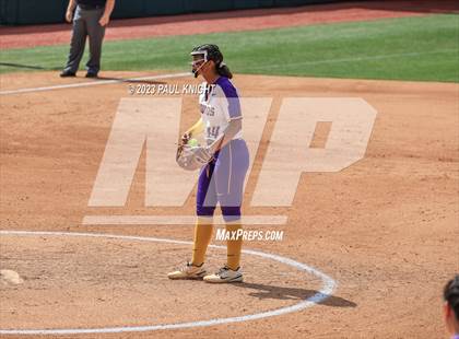 Thumbnail 2 in San Benito @ Pearland (UIL 6A Softball Semifinal) photogallery.