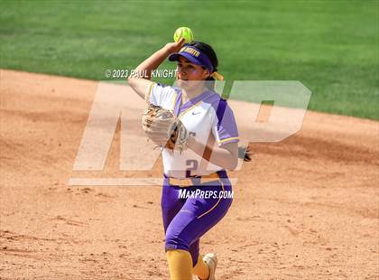 Thumbnail 1 in San Benito @ Pearland (UIL 6A Softball Semifinal) photogallery.