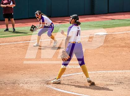 Thumbnail 3 in San Benito @ Pearland (UIL 6A Softball Semifinal) photogallery.