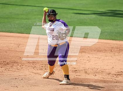 Thumbnail 3 in San Benito @ Pearland (UIL 6A Softball Semifinal) photogallery.
