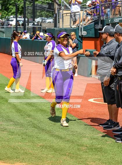 Thumbnail 3 in San Benito @ Pearland (UIL 6A Softball Semifinal) photogallery.