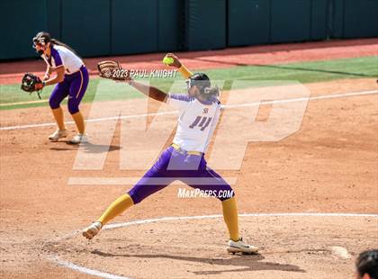 Thumbnail 2 in San Benito @ Pearland (UIL 6A Softball Semifinal) photogallery.