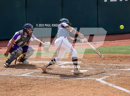 Thumbnail 3 in San Benito @ Pearland (UIL 6A Softball Semifinal) photogallery.