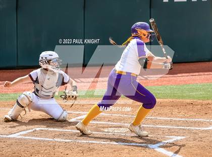 Thumbnail 1 in San Benito @ Pearland (UIL 6A Softball Semifinal) photogallery.