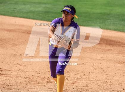 Thumbnail 1 in San Benito @ Pearland (UIL 6A Softball Semifinal) photogallery.