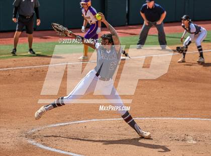 Thumbnail 1 in San Benito @ Pearland (UIL 6A Softball Semifinal) photogallery.