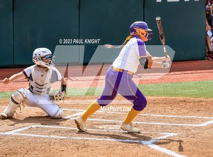 Thumbnail 2 in San Benito @ Pearland (UIL 6A Softball Semifinal) photogallery.
