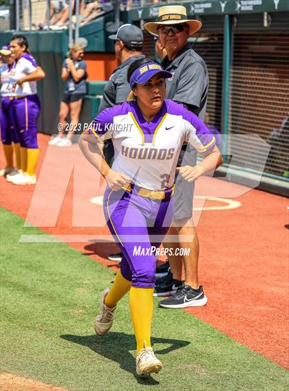 Thumbnail 2 in San Benito @ Pearland (UIL 6A Softball Semifinal) photogallery.