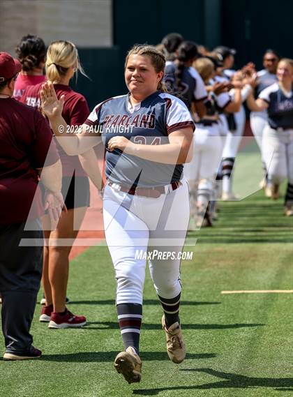 Thumbnail 1 in San Benito @ Pearland (UIL 6A Softball Semifinal) photogallery.