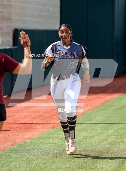 Thumbnail 2 in San Benito @ Pearland (UIL 6A Softball Semifinal) photogallery.