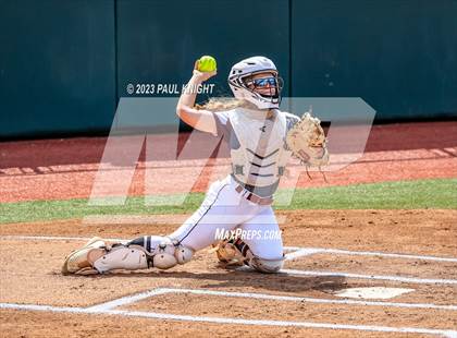 Thumbnail 1 in San Benito @ Pearland (UIL 6A Softball Semifinal) photogallery.