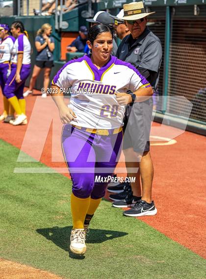 Thumbnail 3 in San Benito @ Pearland (UIL 6A Softball Semifinal) photogallery.