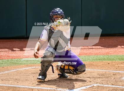 Thumbnail 3 in San Benito @ Pearland (UIL 6A Softball Semifinal) photogallery.