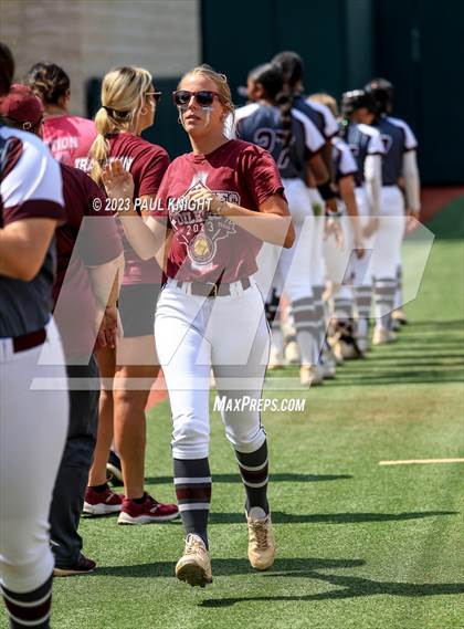 Thumbnail 1 in San Benito @ Pearland (UIL 6A Softball Semifinal) photogallery.