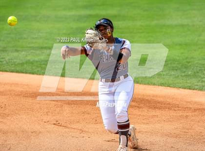 Thumbnail 1 in San Benito @ Pearland (UIL 6A Softball Semifinal) photogallery.