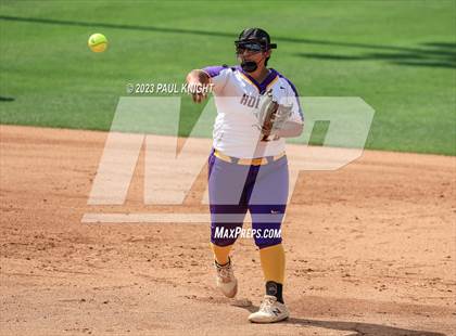 Thumbnail 1 in San Benito @ Pearland (UIL 6A Softball Semifinal) photogallery.