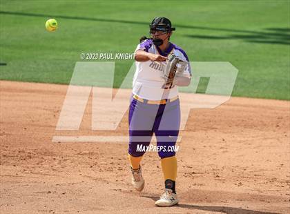 Thumbnail 2 in San Benito @ Pearland (UIL 6A Softball Semifinal) photogallery.