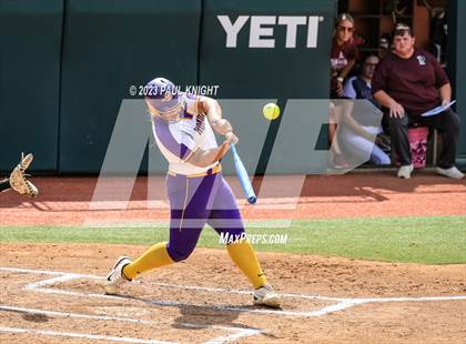 Thumbnail 3 in San Benito @ Pearland (UIL 6A Softball Semifinal) photogallery.
