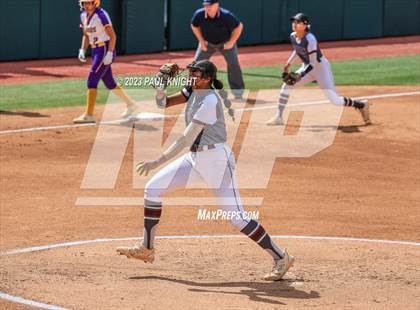 Thumbnail 2 in San Benito @ Pearland (UIL 6A Softball Semifinal) photogallery.