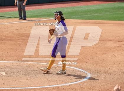 Thumbnail 1 in San Benito @ Pearland (UIL 6A Softball Semifinal) photogallery.