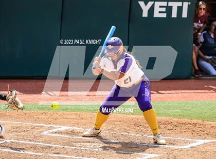 Thumbnail 2 in San Benito @ Pearland (UIL 6A Softball Semifinal) photogallery.