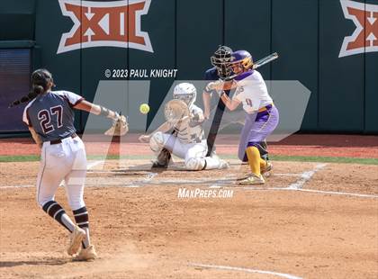 Thumbnail 1 in San Benito @ Pearland (UIL 6A Softball Semifinal) photogallery.