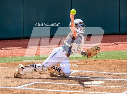 Thumbnail 1 in San Benito @ Pearland (UIL 6A Softball Semifinal) photogallery.