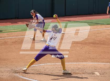Thumbnail 3 in San Benito @ Pearland (UIL 6A Softball Semifinal) photogallery.